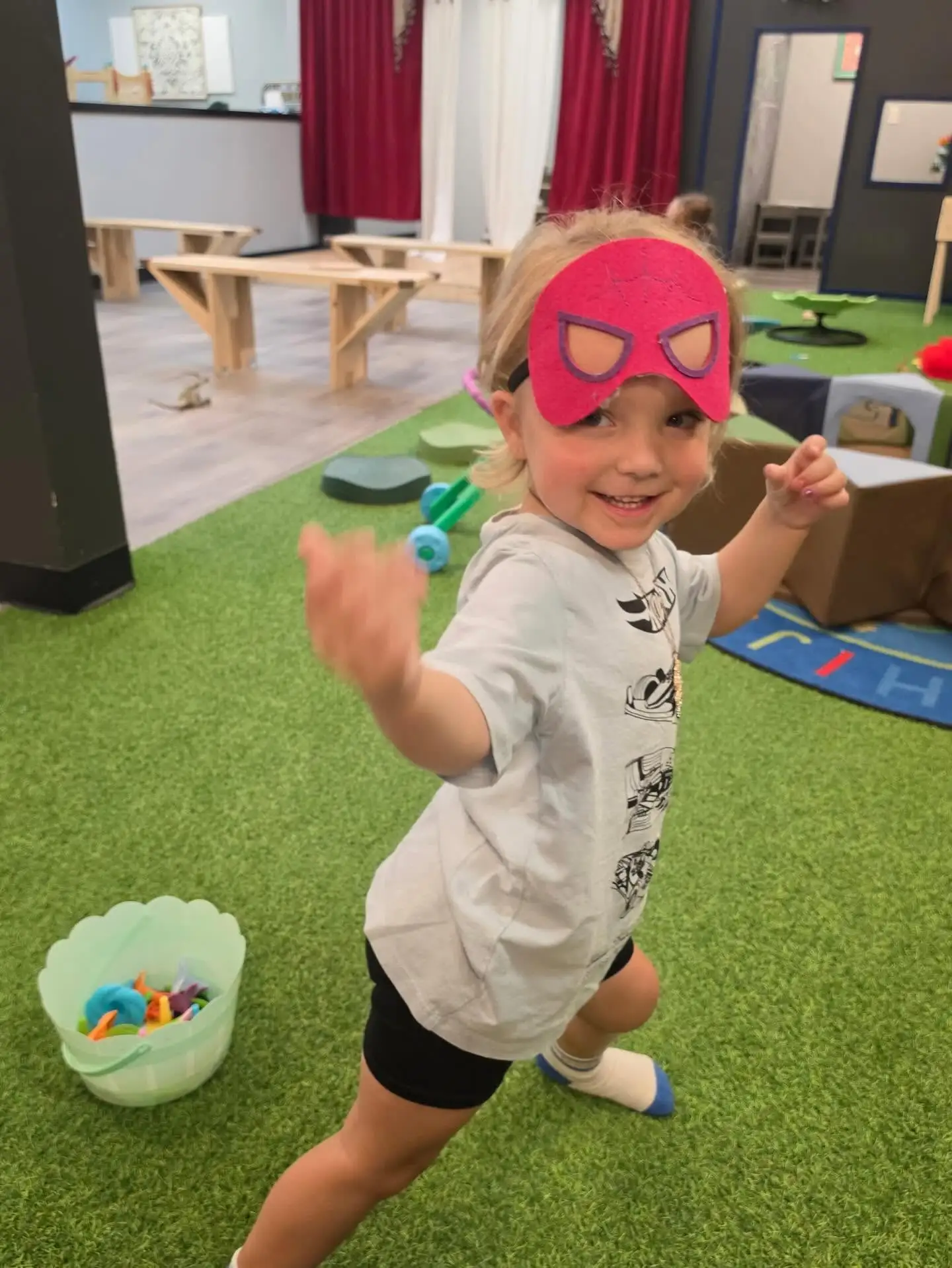 Kids playing at Unity Moves