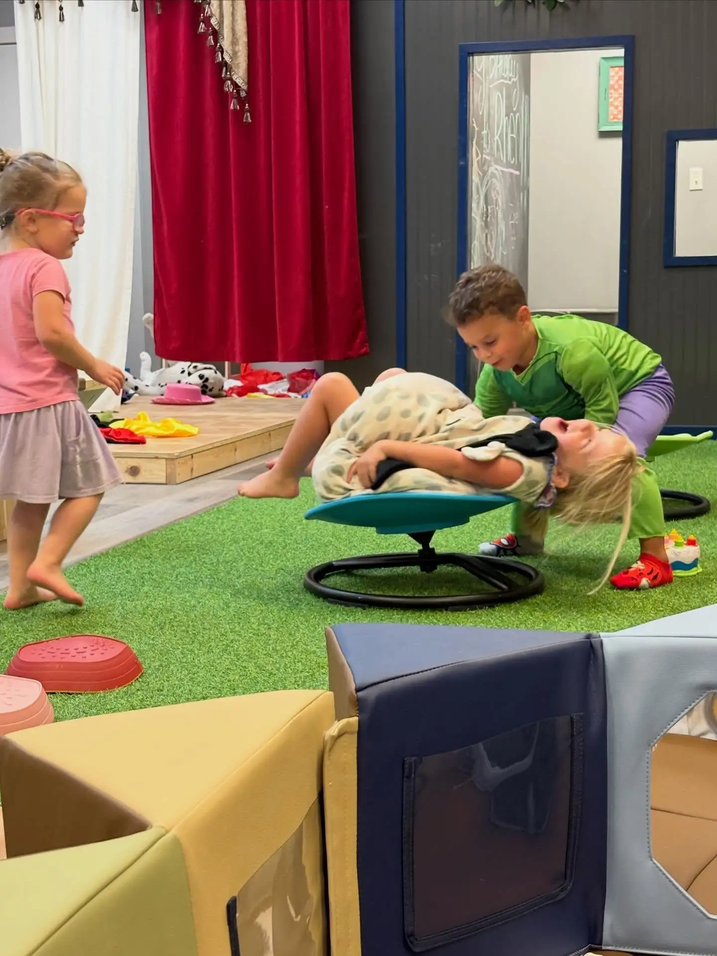 Kids playing at Unity Moves