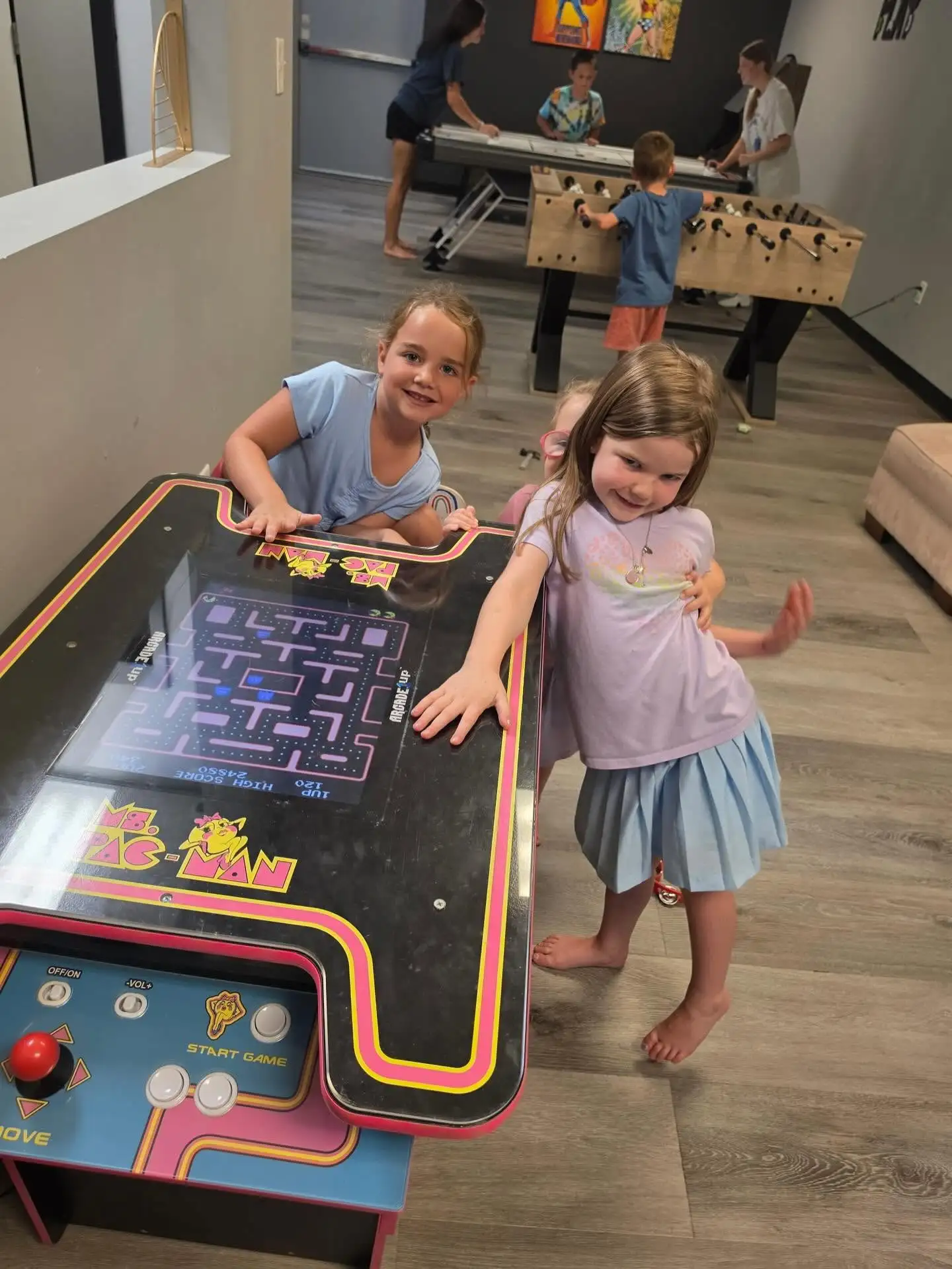 Kids playing at Unity Moves
